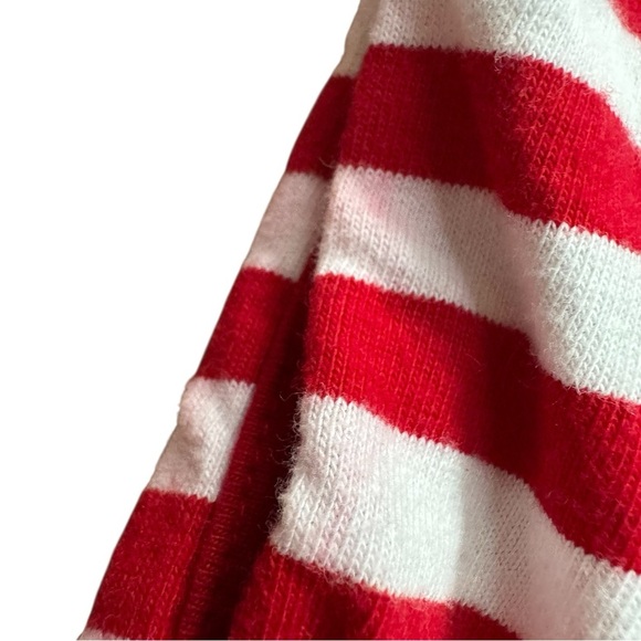 HO Ho Ho Christmas Pajama Santa Paws Puppy Footed Baby Boy 9M - Picture 4 of 6